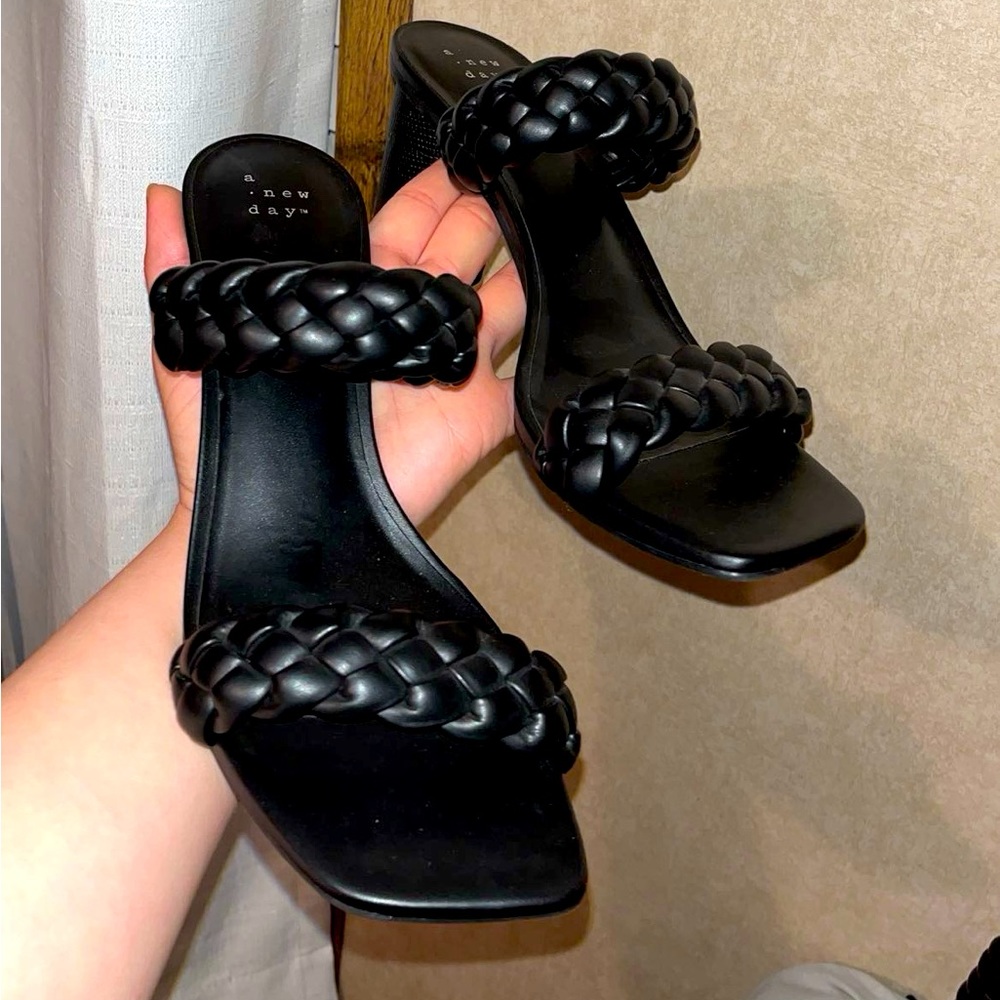 Black heels